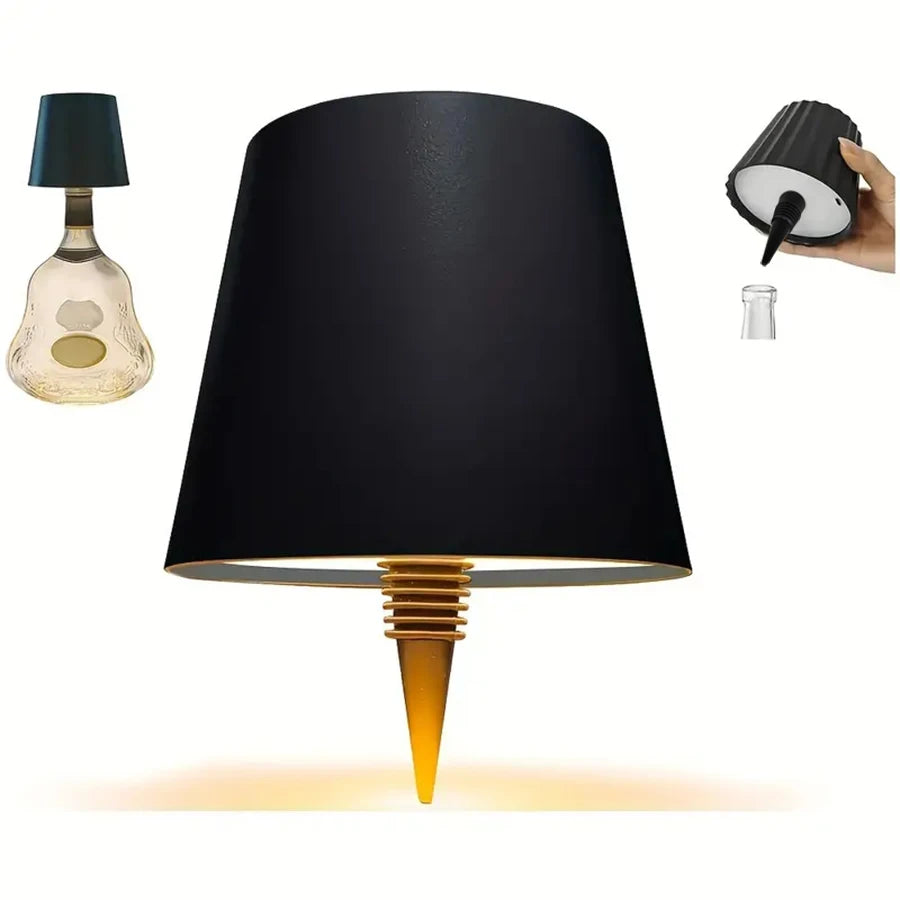 BottleLume Wireless Touch Control Table Lamp