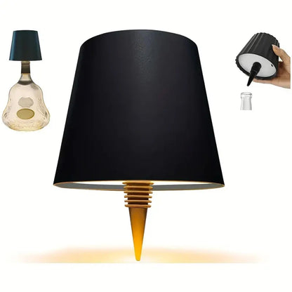 BottleLume Wireless Touch Control Table Lamp