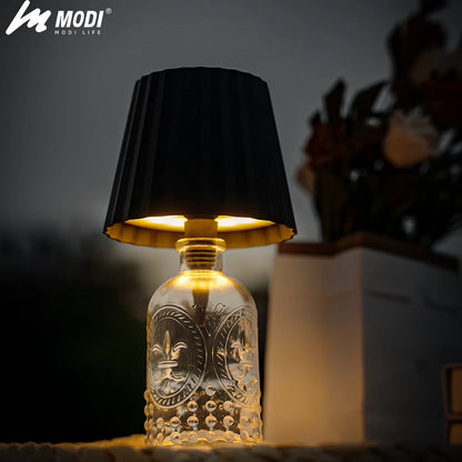 BottleLume Wireless Touch Control Table Lamp